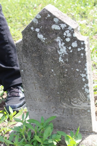 Trawick Headstone from 1800s